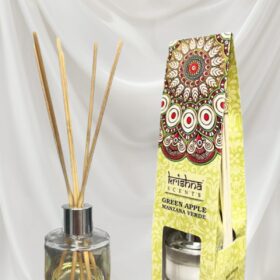 Difusor con Varillas de Manzana Verde